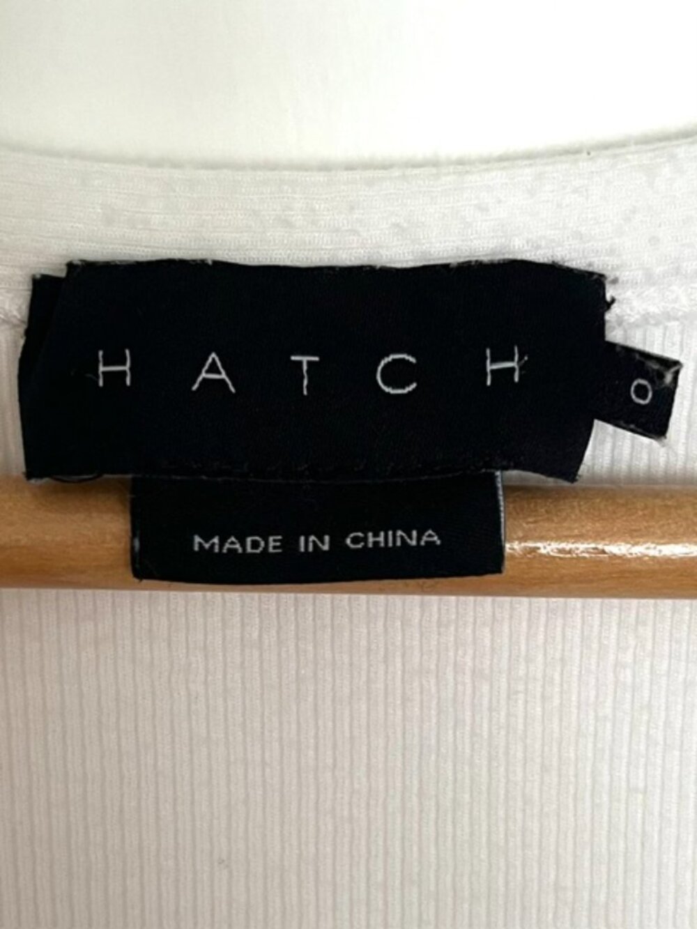 Hatch The Softest Rib Maternity and Nursing Dress in Ivory | Size XS - Picture 5 of 9